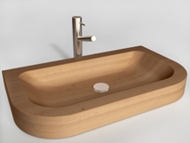 wooden basin Napoli